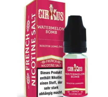 Watermelon Bomb Nikotinsalz Liquid Authentic CirKus