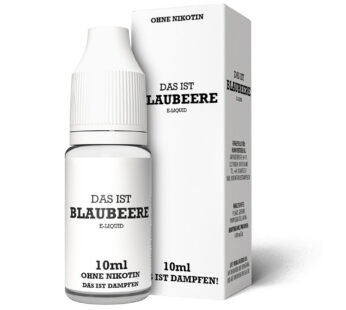 Blaubeere Liquid Das ist Dampfen