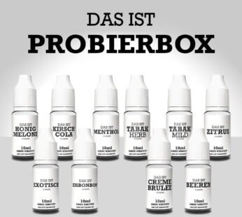 Liquid Probierbox Das ist Dampfen