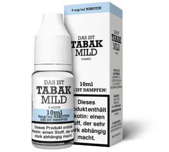 Tabak Mild Liquid Das ist Dampfen