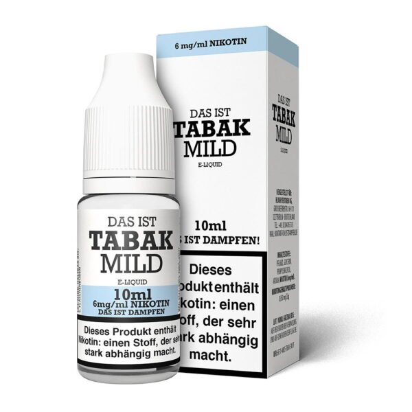 Tabak Mild Liquid Das ist Dampfen